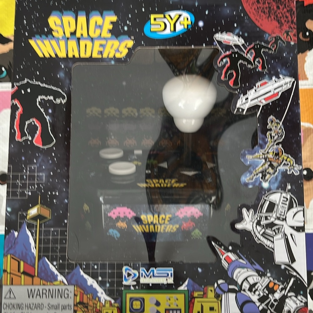 MSI Entertainment Llc Space Invaders Game Console